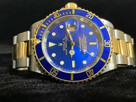 blue and gold submariner rolex|Rolex Submariner blue bezel price.